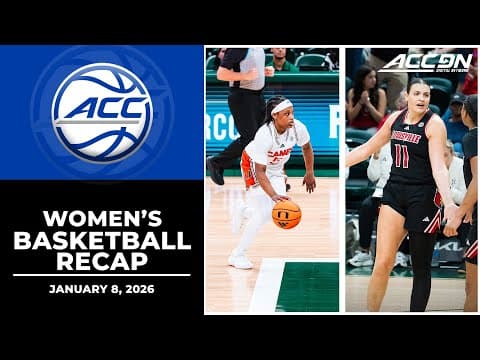 Women's Basketball Night Recap | January 9, 2026