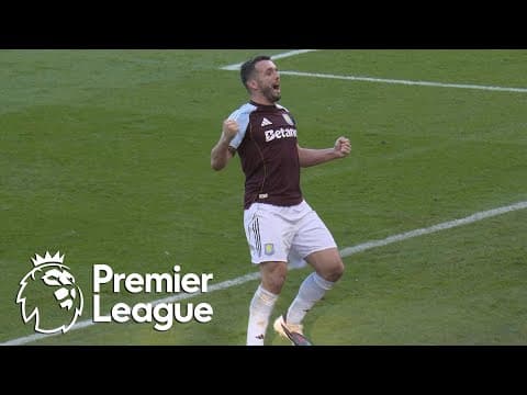 John McGinn doubles Aston Villa's lead against Nottingham Forest | Premier League | NBC Sports