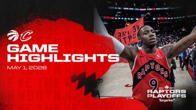 Playoffs Raptors vs Cavaliers Game Highlights RD1 GM6 - May 01, 2026