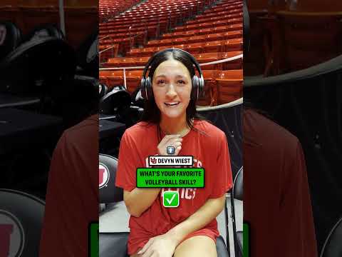 Headphone challenge w/ Utah WVB 🎧 #shorts