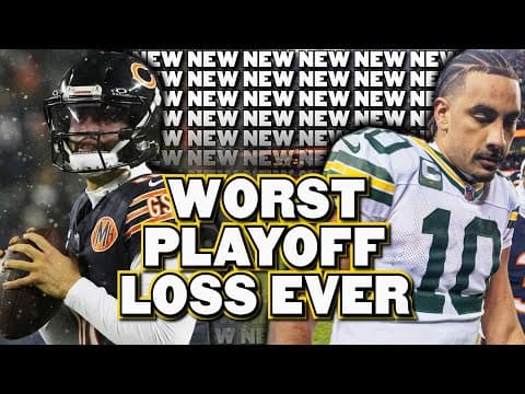 The New NEW Worst Playoff Loss Ever: Packers vs Bears