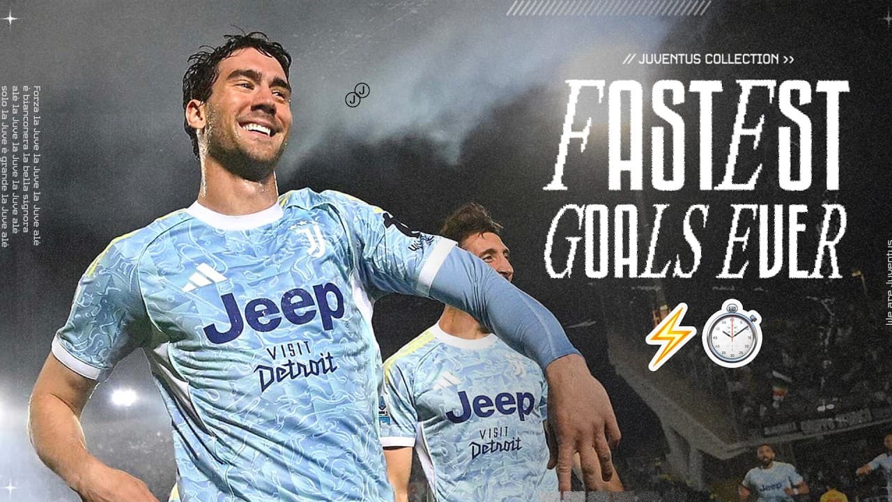 JUVENTUS FASTEST GOALS IN HISTORY ⚡️⏱️