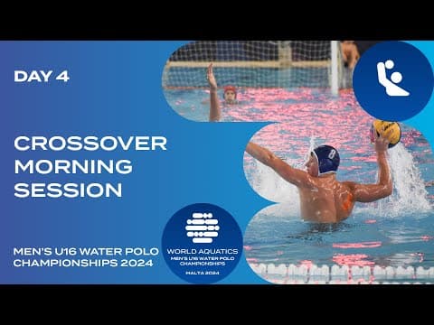 Morning Session | Pool B | Day 4 | World Aquatics Men’s U16 Water Polo Championships 2024