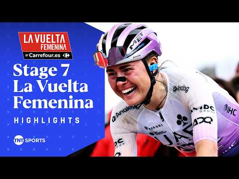 REMEMBER THE NAME! 🏆 | La Vuelta Femenina 2026 Stage 7 Race Highlights | TNT Sports Cycling