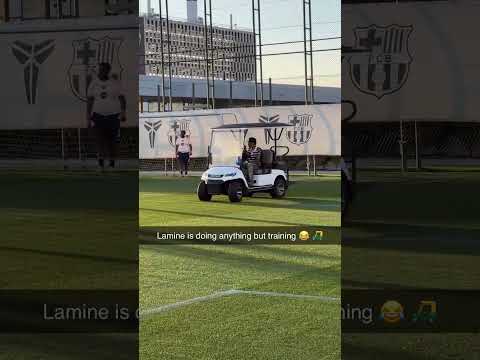 Lamine Yamal was unbothered (via lamine.yamal/TT)