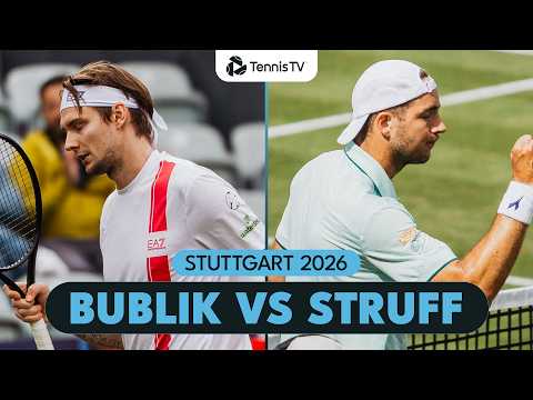Alexander Bublik Kicks Off His Grass Campaign vs Jan-Lennard Struff! | Stuttgart 2026 Highlights