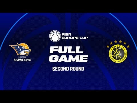 LIVE - Rostock Seawolves v Falco Vulcano Energia KC Szombathely | FIBA Europe Cup 2025-26