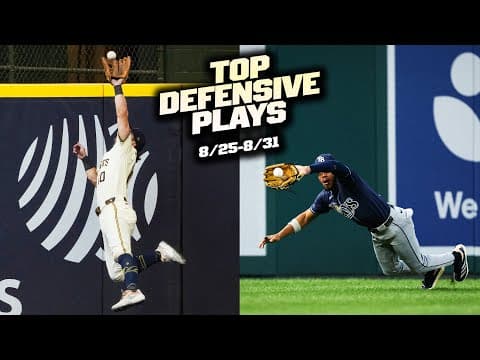 BEST defensive plays of the week! (feat. Francisco Lindor, Byron Buxton and MORE!)