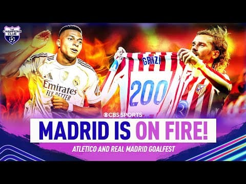 Atletico Madrid + Real Madrid ROLL in the Champions League | Madrid clubs DOMINATE | Champions Club