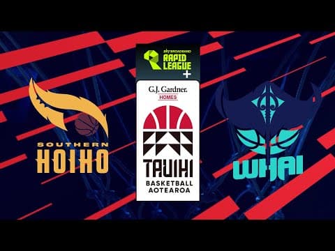 Southern Hoiho v Whai | Full Basketball Game | Tauihi Basketball Aotearoa 2025