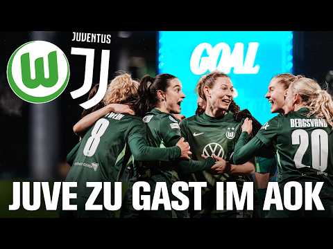 Last-Minute-Tor gegen Juventus! 💚🎥 BTS vom Champions-League-Abend in Wolfsburg | UWCL-Achtelfinale