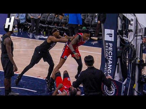 Terance Mann SHOVES John Collins 😳