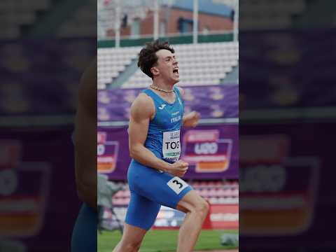 Togni🇮🇹 triumphs in the 110m hurdles 💪👑 at #Tampere2025 #athletics