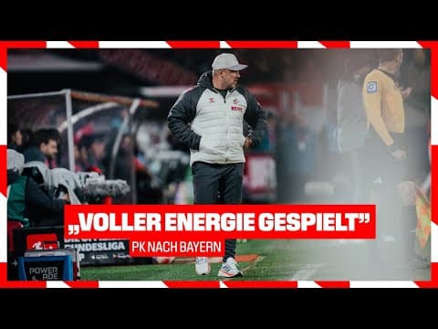 "Voller Energie gespielt, von Anfang an bis zum Ende“ - Pressekonferenz nach FC Bayern München