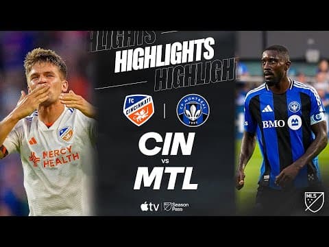 FC Cincinnati vs. CF Montréal | Full Match Highlights