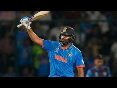 CWC23: Rohit smashes fastest World Cup century for India