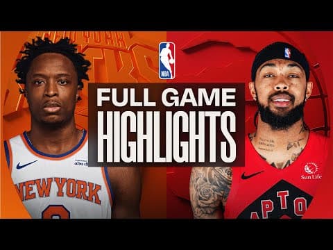 KNICKS at RAPTORS | FULL GAME HIGHLIGHTS | January 28, 2026