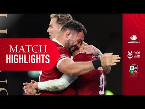 Extended Highlights | NSW Waratahs v Lions