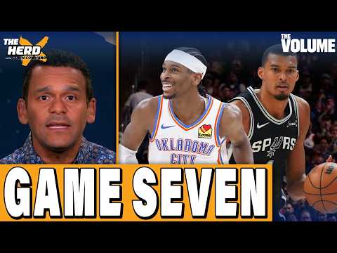 NBA REACTIONS: Wemby & Spurs force GAME 7 vs. STRUGGLING SGA & Thunder | THE HERD