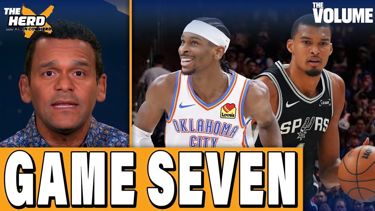 NBA REACTIONS: Wemby & Spurs force GAME 7 vs. STRUGGLING SGA & Thunder | THE HERD