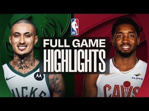 BUCKS at CAVALIERS | FULL GAME HIGHLIGHTS | November 17, 2025