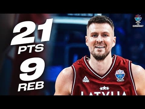 Kristaps Porziņģis Was COOKING vs Portugal! | FIBA EuroBasket | September 1st, 2025