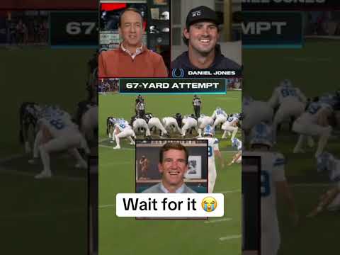 Eli knew what he was doing 😅