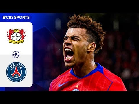 Bayer Leverkusen vs. PSG: Extended Highlights | UCL League Phase MD 3 | CBS Sports Golazo