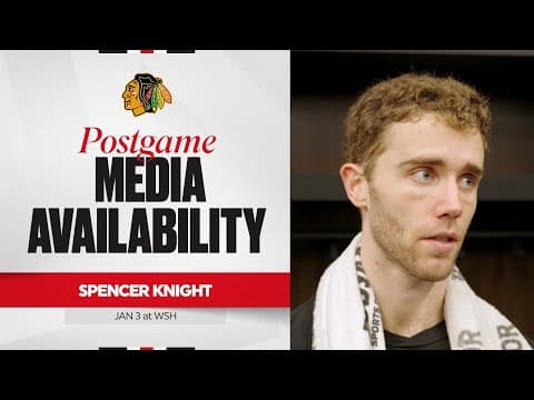 "One game at a time." | Spencer Knight Postgame 1.3.26