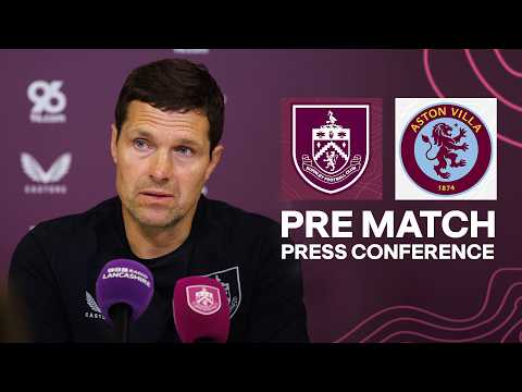 Mike Jackson On Villa Home Clash | PRESS | Burnley v Aston Villa