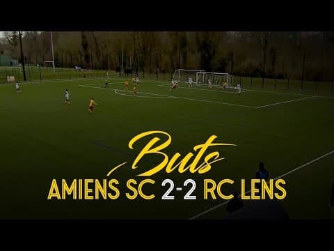 U17 I Les buts de Amiens SC-RC Lens (2-2)