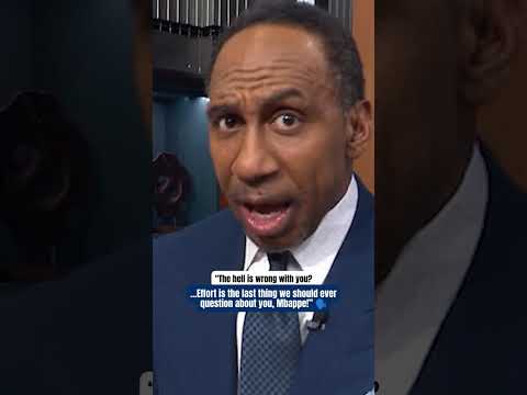 Stephen A.'s message to Kylian Mbappe 🗣️