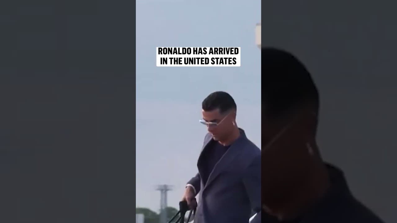 The wait is over. Ronaldo is here. 🇵🇹