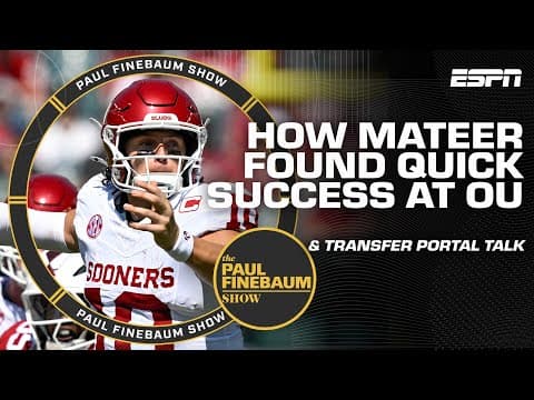 Greg McElroy has 'high expectations' for Auburn-Oklahoma + Transfer portal | The Paul Finebaum Show