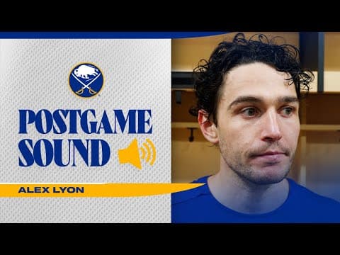 "Ready To Get In Our Own Beds" | Alex Lyon Ends Buffalo Sabres Road Trip With Win Over Seattle