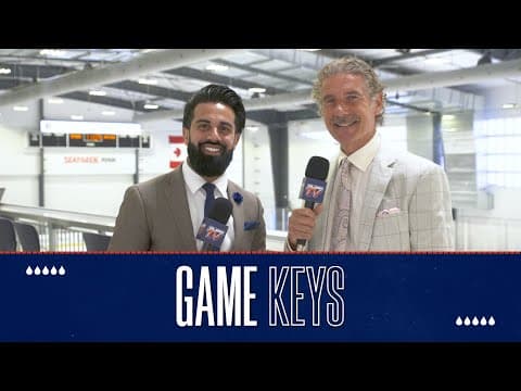 GAME KEYS | Pre-Game at FLA 11.22.25