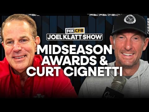 Klatt’s Midseason Awards and Indiana Head Coach Curt Cignetti joins the show!