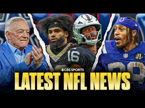 Latest NFL News: Jerry Jones Says Cowboys 'Still in it', Giants Trade Deadline Targets + MORE