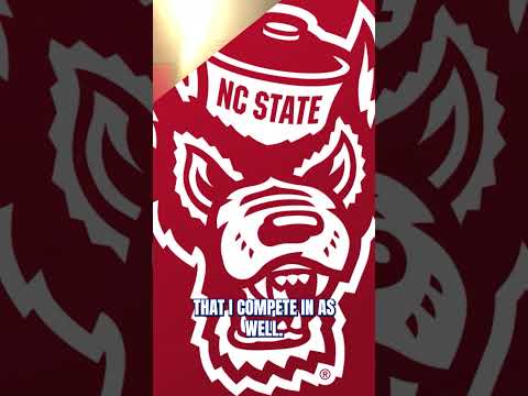 Syniya is shining in years two ✨ #ncstate #gymnastics #collegegymnastics #gopack #accgymnastics