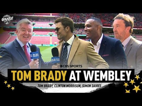 Tom Brady at Wembley! | Birmingham vs Peterborough in Virtu Trophy Final | Matchday