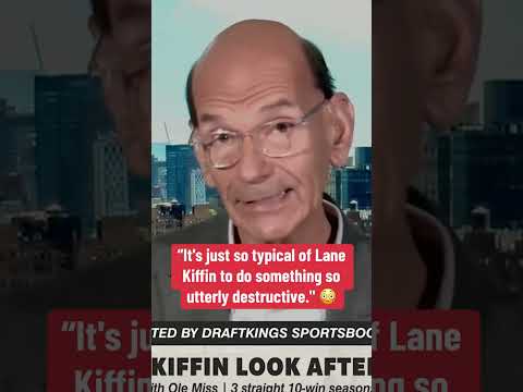 Finebaum didn't hold back on Kiffin 😳