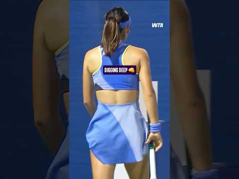 How did Emma Raducanu dig that one out? 😲 #DDFTennis