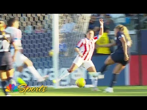 Trinity Rodman piles onto Paraguay with score for 4-0 USWNT lead | NBC Sports