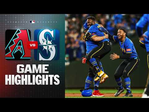 D-backs vs. Mariners Game Highlights (5/29/26) | MLB Highlights