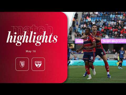 FC Dallas at San Jose Earthquakes Highlights | May 16, 2026