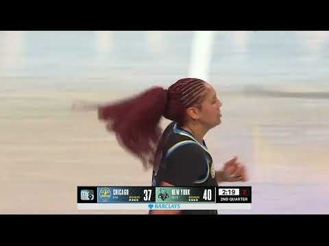 HIGHLIGHTS: Kamilla Cardoso Records 22 Points and 15 Rebounds in Sky Win over New York Liberty