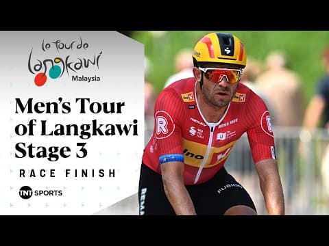 TIGHTEST OF SPRINTS! 🔥 | 2025 Men's Tour of Langkawi Stage 3 Final KM’s | TNT Sports Cycling