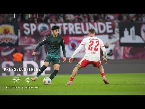 PRESSEKONFERENZ NACH LEIPZIG I RB Leipzig vs. SV Werder Bremen