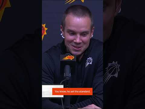 "Mark was unreal. Every second he was on the floor, he impacted the game, both sides." #shorts