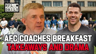 32 Takeaways from AFC Coaches Breakfast: Broncos Drama, Browns QBs, Spicy Canales & More | NFL Daily